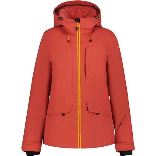 Icepeak - giacca da sci impermeabile e traspirante - cathay w rosso mirtillo per donne - taglia 34 fi, 38 fi, 40 fi - bordeaux