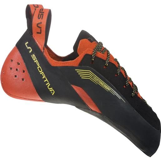 La Sportiva - scarpe da arrampicata - testarossa red/black - taglia 41,41.5,42,43,43.5,39,39.5,40,40.5 - rosso