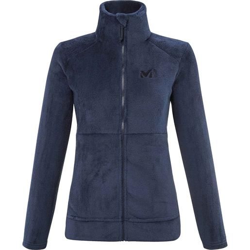 Millet - pile ultra caldo - siurana jacket w blu zaffiro per donne - taglia s, m, l, xs - blu navy