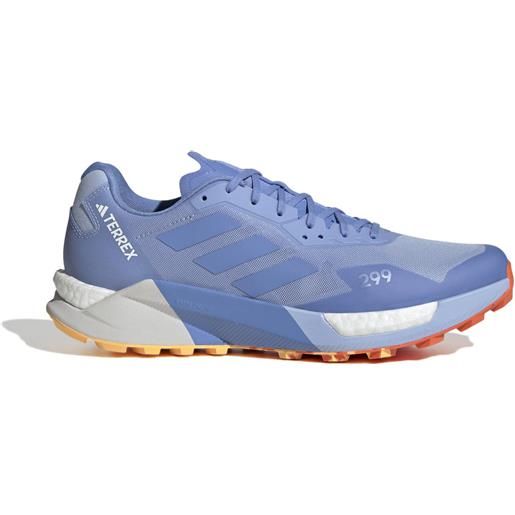 Adidas - scarpe da trail running - agravic ultra bludaw per uomo - taglia 7,5 uk, 9 uk, 9,5 uk - viola