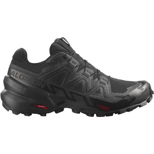 Salomon - scarpe da trail running - speedcross 6 gtx w black/black/phantom per donne - taglia 3,5 uk, 4 uk, 4,5 uk, 5 uk - nero