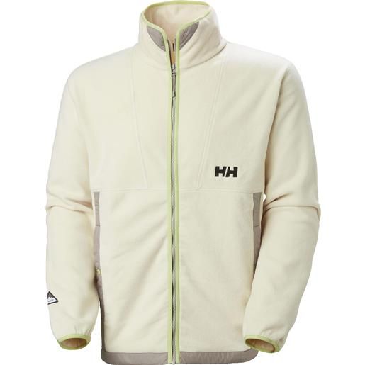Helly-Hansen - giacca di pile - yu fleece jacket cream per uomo - taglia s, m, l - beige