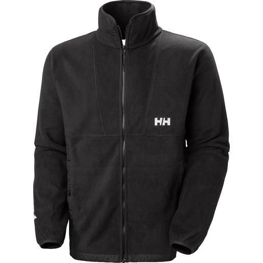 Helly-Hansen - giacca di pile - yu fleece jacket black per uomo - taglia s, m, l - nero