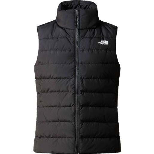 The North Face - piumino smanicato - w aconcagua 3 vest tnf black per donne in pelle - taglia xs, s, m - nero