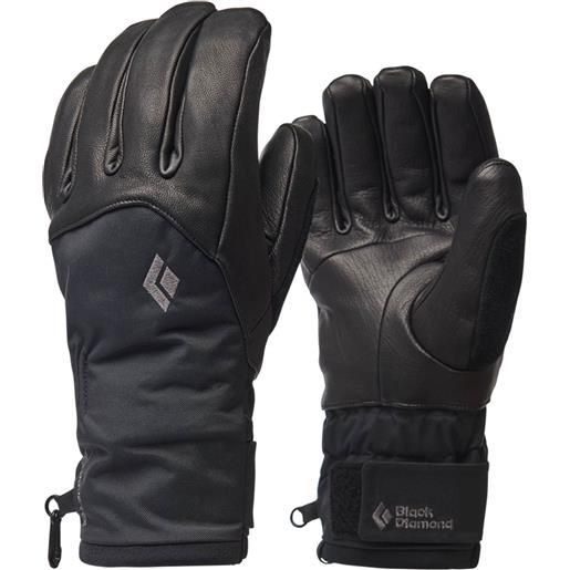 Black Diamond - guanti da freeride - legend gloves black in pelle - taglia xs, s - nero
