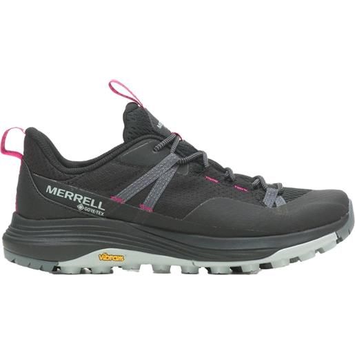 Merrell - scarpe trekking di un giorno - siren 4 gtx black per donne - taglia 37,37.5,38,38.5,39,40,40.5,41 - nero