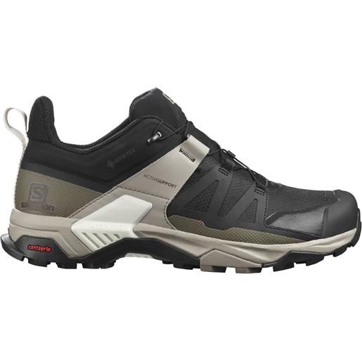 Salomon - scarpe da trekking - x ultra 4 gtx black/vinkak/vanila per uomo - taglia 6,5 uk, 7 uk, 7,5 uk, 11 uk - nero