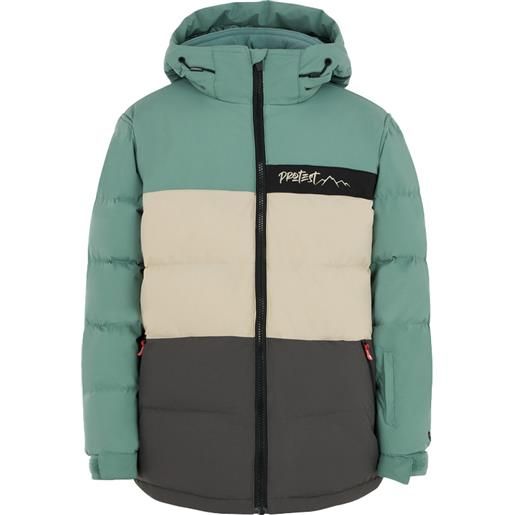 Protest - giacca da sci - prtcrow jr snowjacket deep grey - taglia bambino 128 cm, 152 cm - grigio