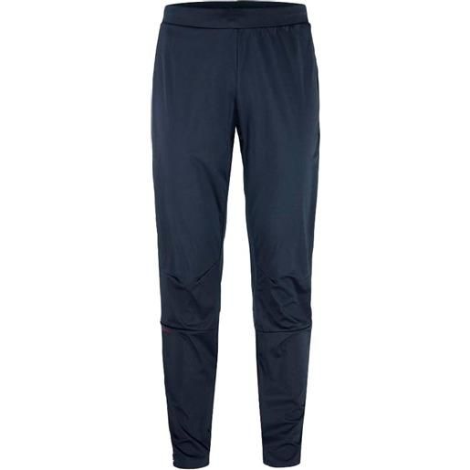Craft - pantaloni da sci di fondo - nor pro nordic race 3/4 zip pant m blaze per uomo - taglia s, m, l, xl - blu navy