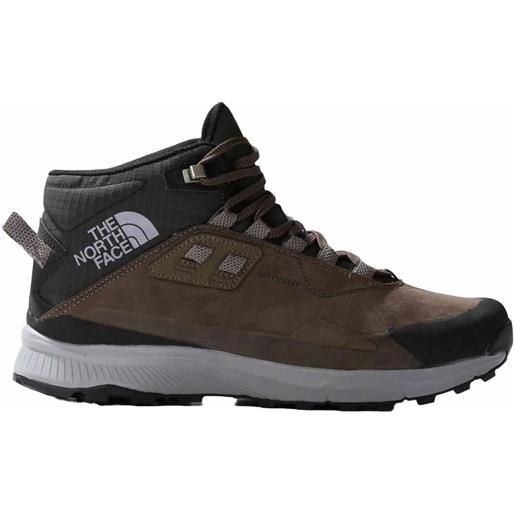 The North Face - scarpe da trekking - m cragstone leather mid wp bipartisan brown/meldgrey per uomo in pelle - taglia 8 us, 8,5 us, 9 us, 9,5 us, 10 us - marrone
