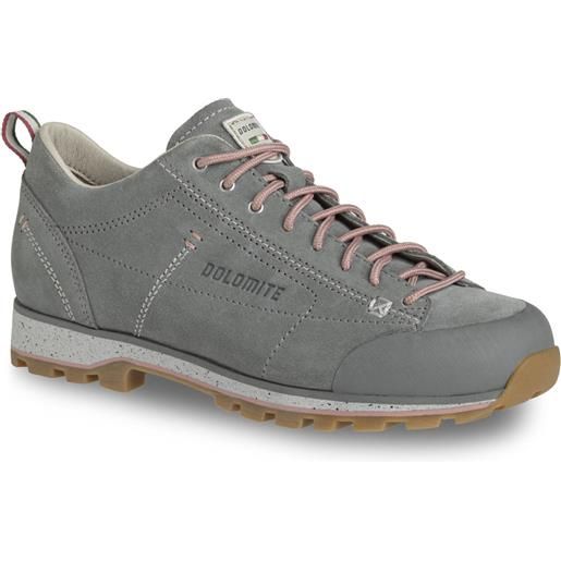 Dolomite - scarpe da viaggio/stile di vita - w's cinquantaquattro low evo grey per donne - taglia 5,5 uk, 6,5 uk - grigio
