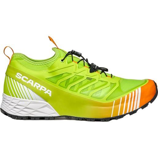 Scarpa - scarpe da trail - ribelle run neon green orange per uomo - taglia 42,42.5,43,43.5,44,44.5,46 - verde