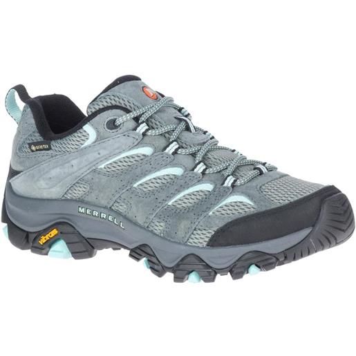 Merrell - scarpe trekking di un giorno - moab 3 gtx sedona sage per donne in materiale riciclato - taglia 37,37.5,38,38.5,39,40,40.5,41 - grigio