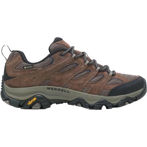 Merrell - scarpe per trekking di un giorno - moab 3 gtx bracken per uomo - taglia 41.5,44,44.5 - marrone