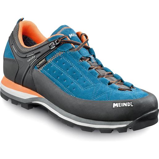 Meindl - scarpe da avvicinamento - literock gtx bleu/orange per uomo - taglia 6,5 uk, 9,5 uk - blu
