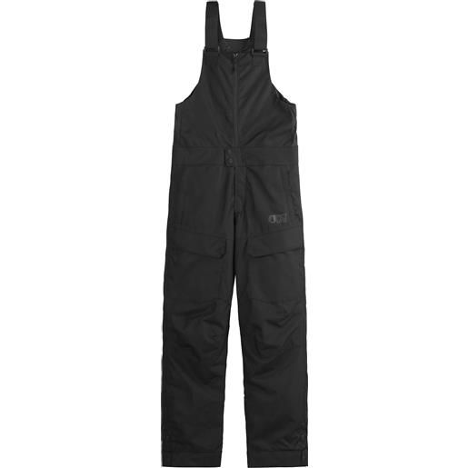 Picture Organic Clothing - tuta da sci - ninge bib pants black in pelle - taglia bambino 12a - nero