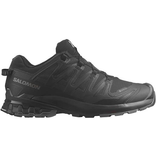 Salomon - scarpe da trail running - xa pro 3d v9 wide gtx black/phantom/pewter per uomo - taglia 6,5 uk, 7 uk, 7,5 uk, 8 uk, 8,5 uk, 9 uk, 9,5 uk, 10 uk, 10,5 uk, 11 uk, 11,5 uk - nero