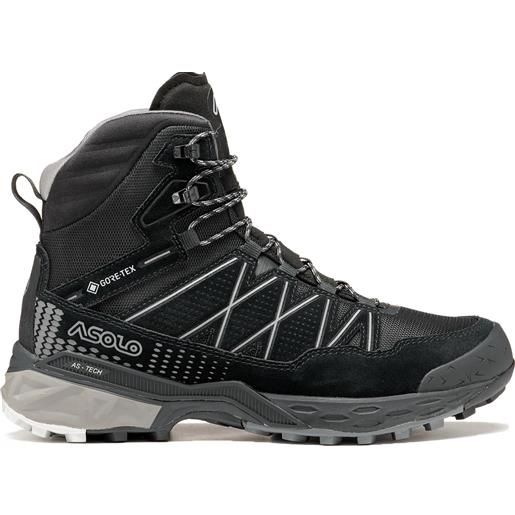 Asolo - scarpe da trekking invernali - tahoe winter gtx mm black / black per uomo in pelle - taglia 7,5 uk, 8 uk, 8,5 uk, 9 uk, 10 uk, 10,5 uk, 11 uk - nero