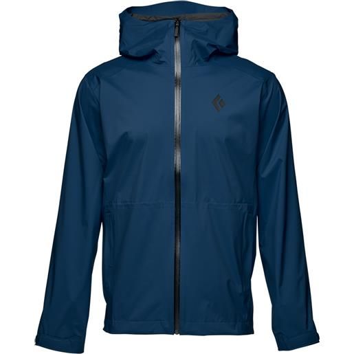 Black Diamond - giacca da trekking - m stormline stretch rain shell indigo per uomo - taglia s, m, l, xl - blu