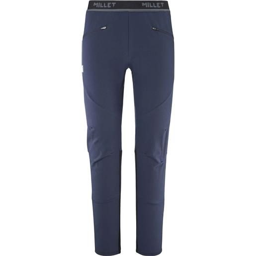 Millet - pantaloni versatili - intense hybrid warm pant m saphir black per uomo - taglia m, l - blu navy