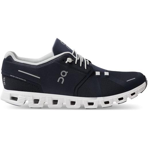 On - scarpe lifestyle - cloud 5 m midnight / white per uomo - taglia 8 us, 8,5 us, 9 us, 9,5 us, 10 us, 10,5 us - nero