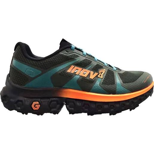 Inov 8 - scarpe da trail - trailfly ultra g 300 max olive/orange per uomo - taglia 42,42.5,44,44.5 - kaki