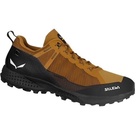 Salewa - scarpe da fast hiking - pedroc ptx m golden brown/black per uomo - taglia 7,5 uk, 8 uk, 8,5 uk, 9 uk, 9,5 uk, 10 uk, 10,5 uk, 11 uk - marrone