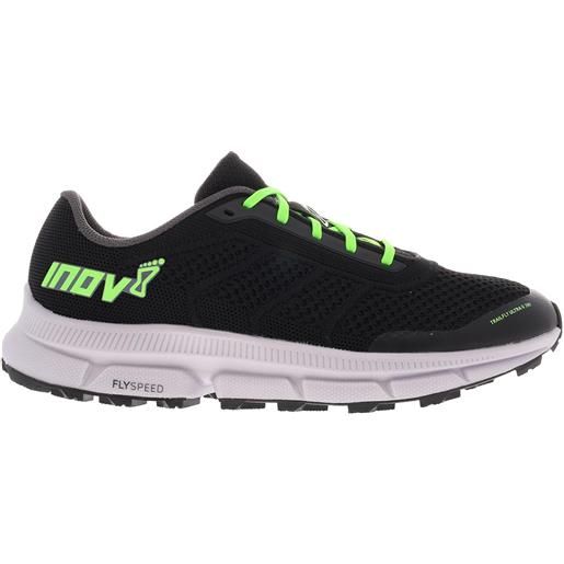 Inov 8 - scarpe da trail - trailfly ultra g 280 black/grey/green per uomo - taglia 41.5,42,42.5,43,44,44.5,45 - nero