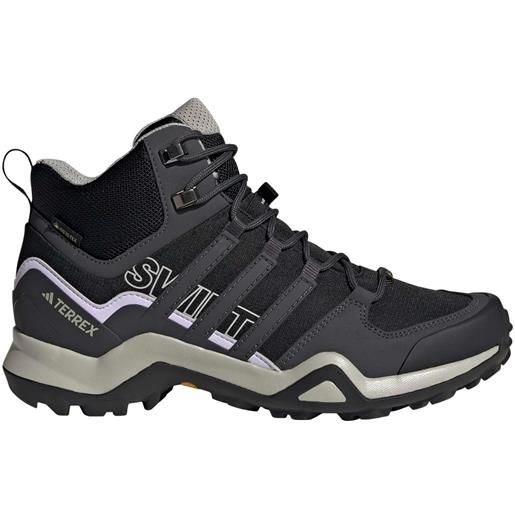 Adidas - scarpe da trekking - swift r2 mid gtx w core black per donne - taglia 4,5 uk, 5 uk, 6 uk - nero