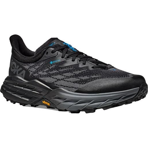 Hoka - scarpe da trail - speedgoat 5 gtx black/black per uomo - taglia 7 us, 7,5 us, 8 us, 8,5 us, 10 us, 10,5 us, 11,5 us - nero