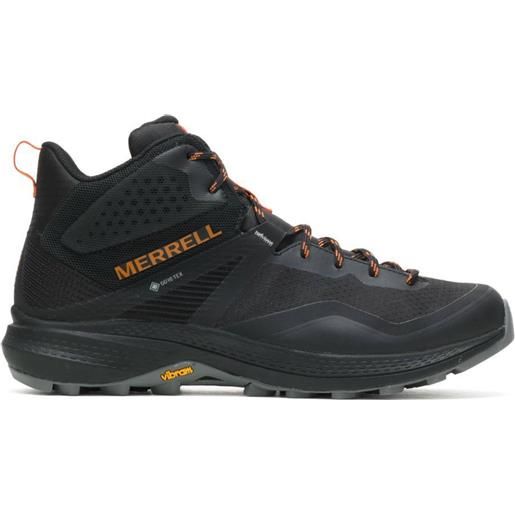 Merrell - scarpe trekking di un giorno in gore-tex - mqm 3 mid gtx/black/exuberance per uomo - taglia 43.5,44,45 - nero