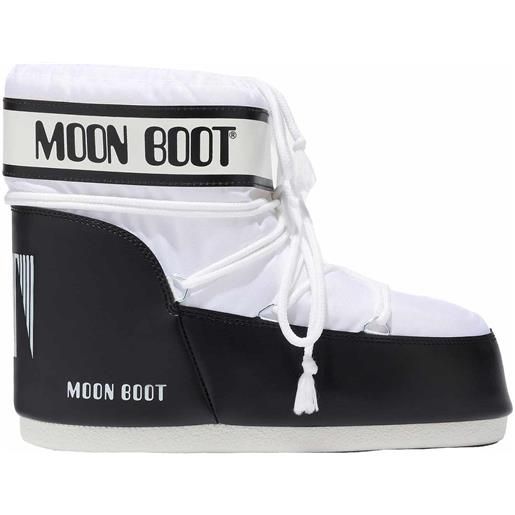 Moonboot - doposci - moon boot classic low 2 white - taglia 33-35,36-38,39-41,42-44,45-47 - bianco