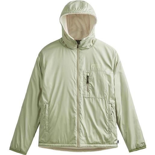 Picture Organic Clothing - giacca reversibile - posy jkt desert sage per donne in poliestere riciclato - taglia xs, m, l - verde