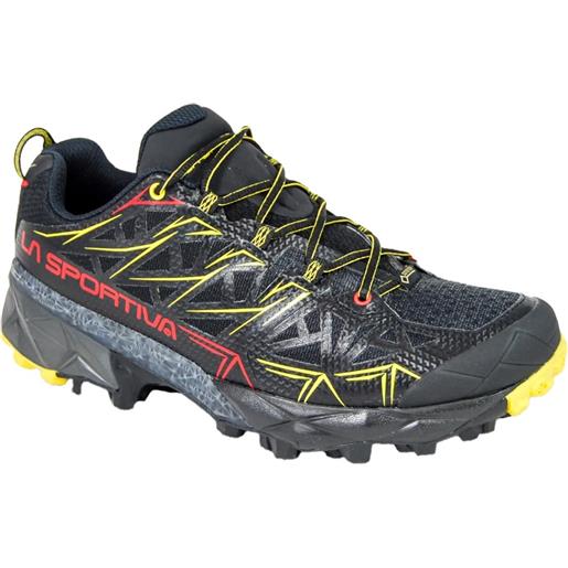 La Sportiva - scarpe da trail - akyra gtx black per uomo in pelle - taglia 41.5,42,42.5,43,43.5,44,44.5,45,41 - nero