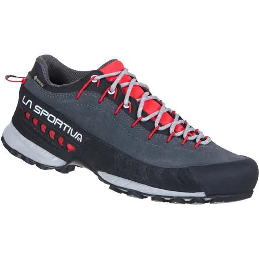 La Sportiva - scarpe da trekking - tx4 woman gtx carbon/hibiscus per donne in pelle - taglia 37.5,38,38.5,39,39.5,40,40.5,41 - grigio