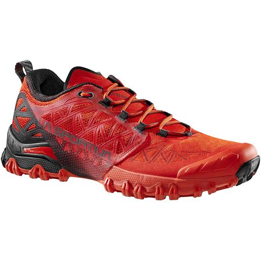 La Sportiva - scarpe da trail - bushido ii gtx sunset/black per uomo - taglia 41,41.5,42.5,43,43.5,44.5,45,46 - rosso