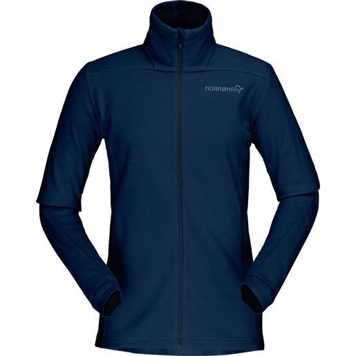 Norrona - pile in polartec - falketind warm1 jacket (w) indigo night per donne - taglia xs, s, m, l - blu navy