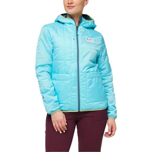 Cotopaxi - giacca reversibile con cappuccio - teca calido hooded jacket blue algae per donne - taglia xs, s, m, l