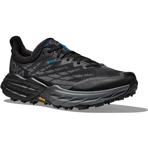 Hoka - scarpe da trail - speedgoat 5 gtx spike black/black per uomo - taglia 8 us, 8,5 us, 9 us, 10 us - nero