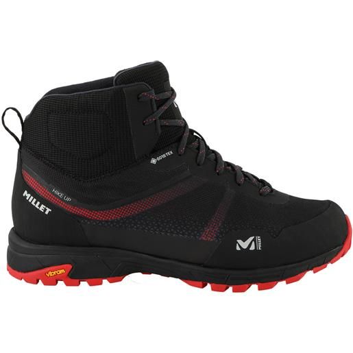 Millet - scarpe da trekking - hike up mid gtx m black per uomo - taglia 7,5 uk, 10,5 uk - nero