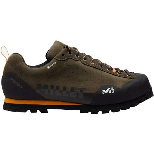 Millet - scarpe da avvicinamento - friction gtx u ivy per uomo - taglia 10 uk, 4 uk, 4,5 uk - kaki