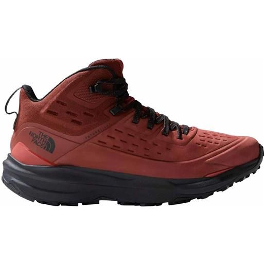 The North Face - scarpe da trekking - m vectiv exploris 2 mid futurelight lthr brandy brown/black per uomo in pelle - taglia 8,5 us, 9 us, 11 us - marrone