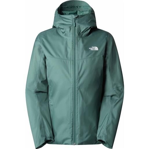 The North Face - giacca da trekking - w quest insulated jacket dark sage per donne - taglia s - verde