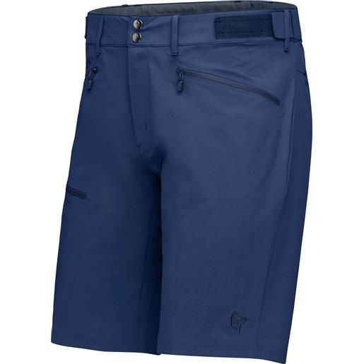 Norrona - pantaloncini softshell multifunzione - falketind flex1 shorts m's indigo night per uomo in softshell - taglia s, m, l, xl - blu navy