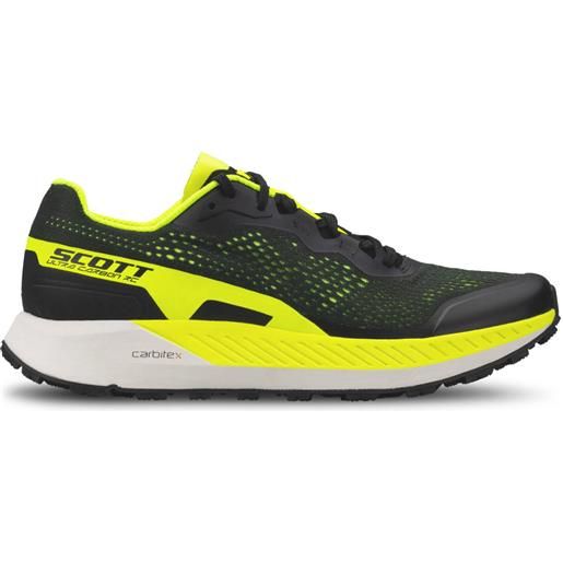 Scott - scarpe da trail - w's ultra carbon rc black / yellow per donne - taglia 37.5,38,38.5,40,41 - nero
