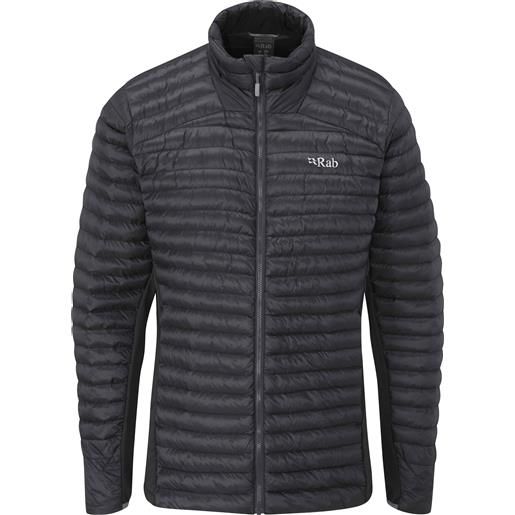Rab - giacca leggera in prima. Loft® - cirrus flex 2.0 jacket black per uomo - taglia m, l - nero