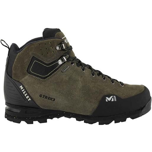 Millet - scarpe trekking gore-tex - g trek 3 gtx m ivy per uomo - taglia 7 uk, 7,5 uk, 8 uk, 8,5 uk, 9 uk, 9,5 uk, 10 uk, 10,5 uk, 11 uk, 11,5 uk - kaki