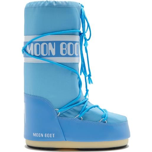 Moonboot - doposci - moon boot icon nylon alaskan blue per donne - taglia 35-38,39-41,42-44