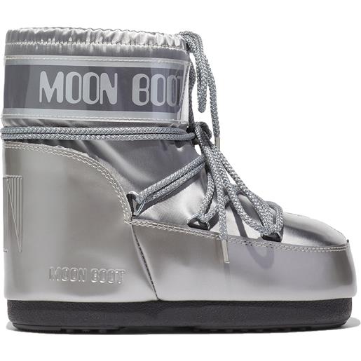 Moonboot - doposci - moon boot icon low glance silver per donne - taglia 36-38,39-41,42-44 - grigio