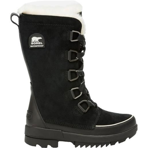 Sorel - doposci alti - torino™ ii tall wp w black per donne in pelle - taglia 5,5 us, 6,5 us, 7,5 us, 8 us - nero